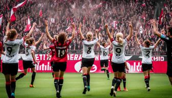 Eintracht Frankfurt Frauen erklimmen mit Kantersieg gegen Freiburg die Tabellenspitze