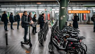 Verbot von E-Scootern in Frankfurter U- und Straßenbahnen